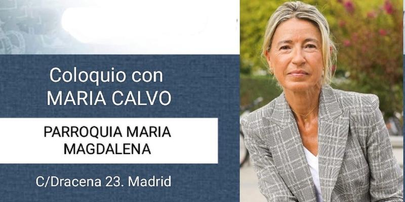 La profesora de Derecho Administrativo María Calvo modera el coloquio ¿Qué fue de los padres?, en la parroquia María Magdalena