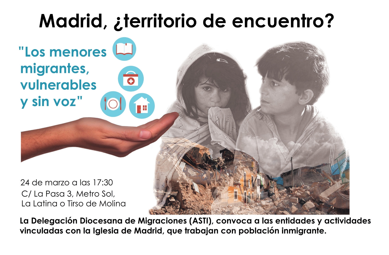 Las entidades de Iglesia que trabajan con migrantes en Madrid mantienen un encuentro en 'Alfa y Omega'