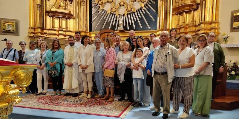 Sergio Cobos, presidente de la Fraternidad Donantes y Trasplantes Virgen de la Paloma: «Es deseo de la Virgen que nos acerquemos a Ella seamos de donde seamos»