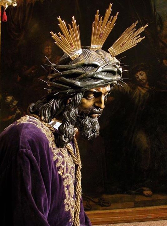 Besamanos en la Colegiata en honor de Nuestro Padre Jesús del Gran Poder