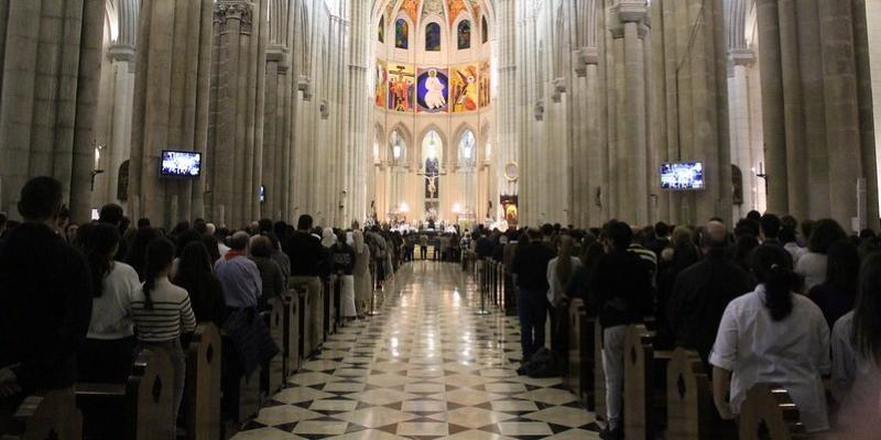 El cardenal José Cobo preside este viernes la vigilia &quot;Velad y Orad&quot; con los jóvenes en la catedral de la Almudena