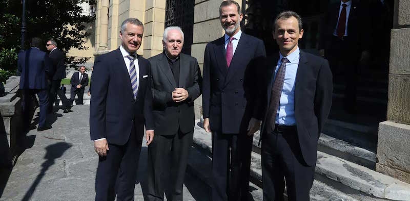 El rey Felipe VI ha inaugurado la Asamblea Mundial de Universidades Jesuitas