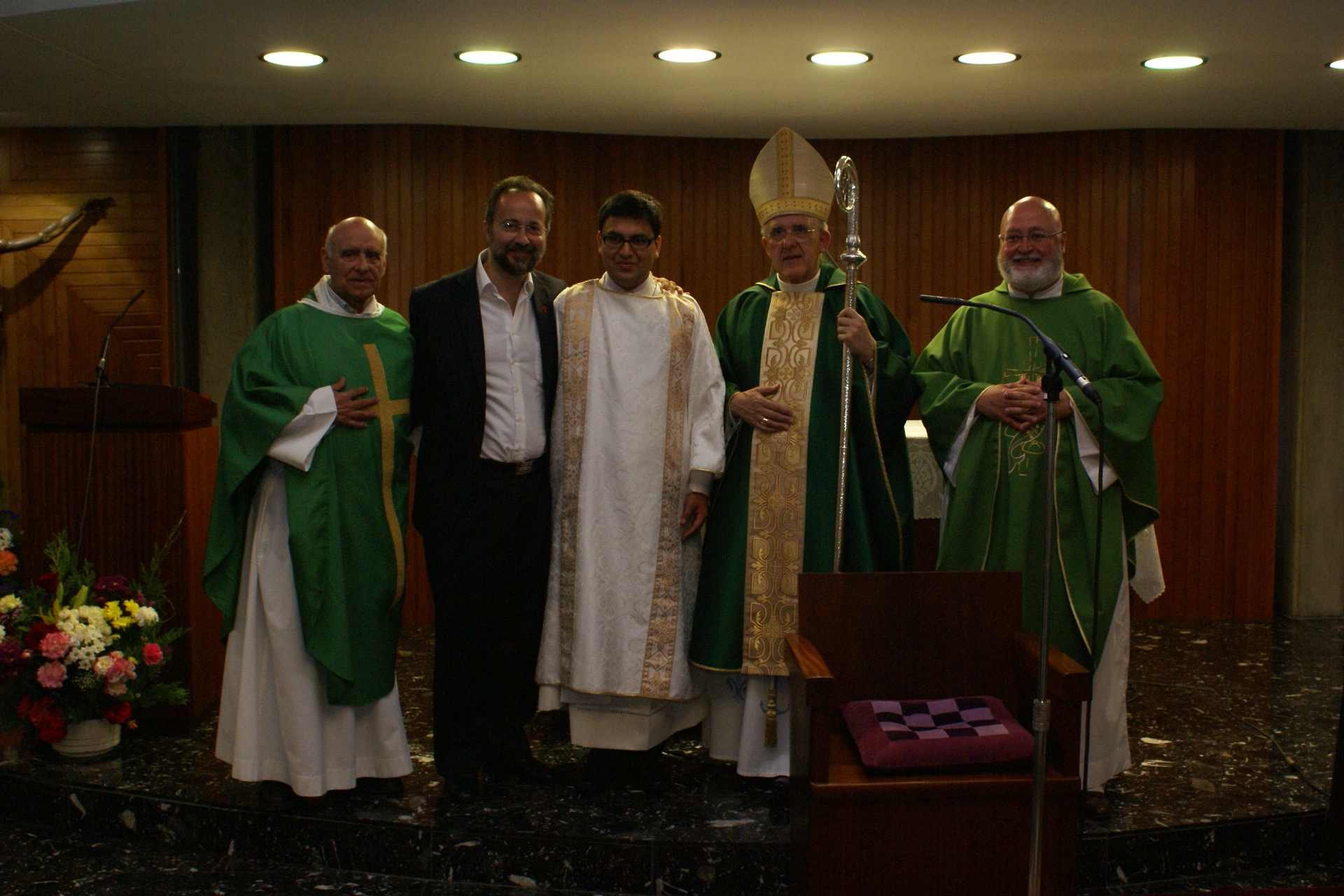 Monseñor Carlos Osoro ordena diácono al religioso camilo Franklin Fuentes e invita al religioso a humanizar este mundo desde el carisma camiliano