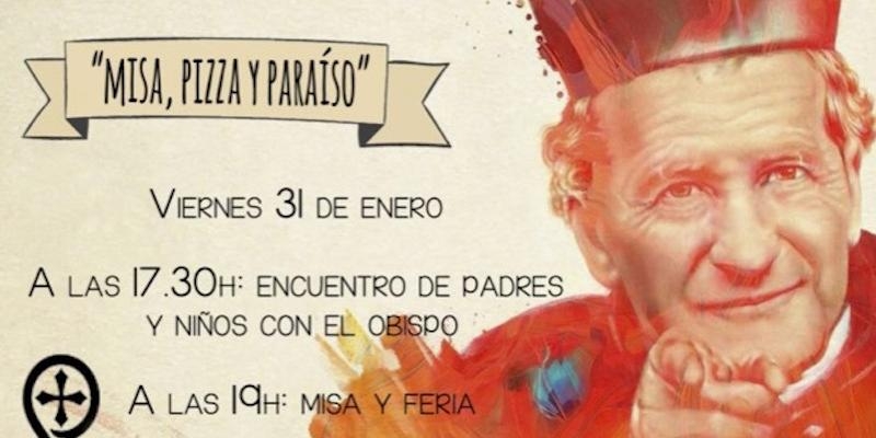 San Miguel Arcángel de Carabanchel honra a Don Bosco en el marco de la visita pastoral