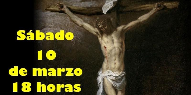 El Santísimo Cristo del Consuelo preside un vía crucis penitencial organizado por San Ildefonso y Santos Niños Justo y Pastor