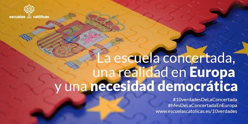 Escuelas Católicas considera que la nueva Ley de Educación en España debería recoger el espíritu de la legislación europea sobre libertad de enseñanza