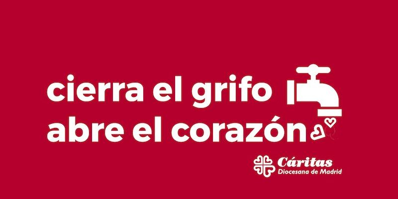 Cáritas Diocesana de Madrid invita a no despilfarrar el agua y a cuidar de la 'Casa Común'