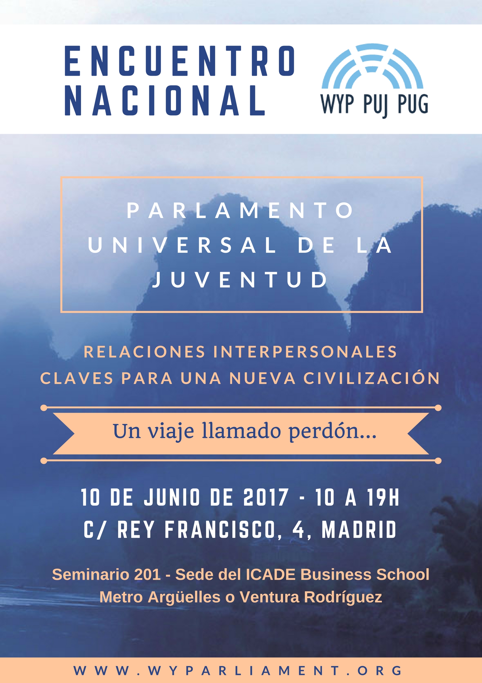 La Juventud Idente de España convoca el encuentro nacional del PUJ