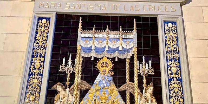 La Hermandad de Nuestra Señora de las Cruces de Madrid honra a su patrona con sendas Eucaristías concelebradas