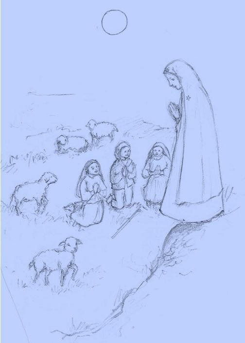 Las Hermanitas del Cordero celebran la fiesta de la Virgen de Fátima con un Rosario meditado