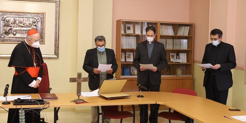Toman posesión los nuevos vicerrectores y el nuevo decano de Derecho Canónico de San Dámaso