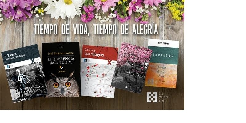 Ediciones Encuentro propone en el Día del libro un amplio surtido de lecturas para la Pascua