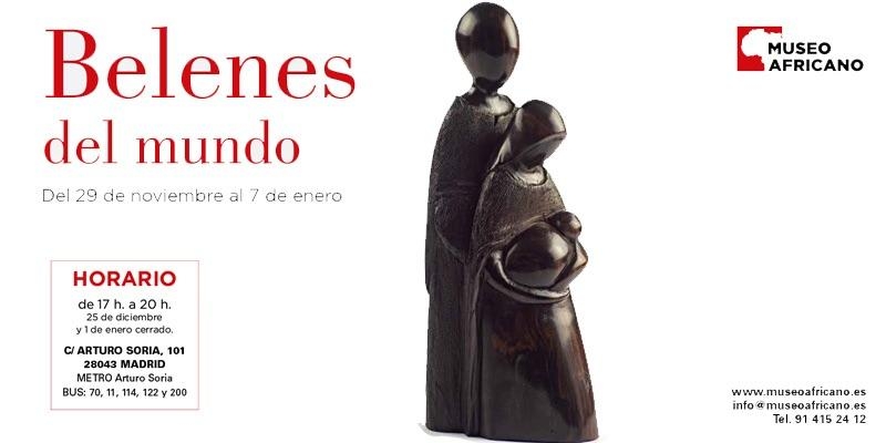 El Museo Africano Mundo Negro acoge la 14 edición de la exposición 'Belenes del mundo'