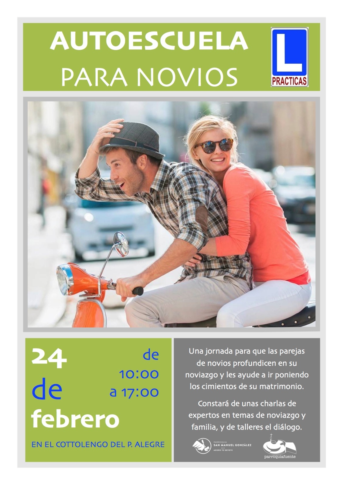 San Manuel González y Nuestra Señora de Fuente del Fresno organizan una autoescuela para novios
