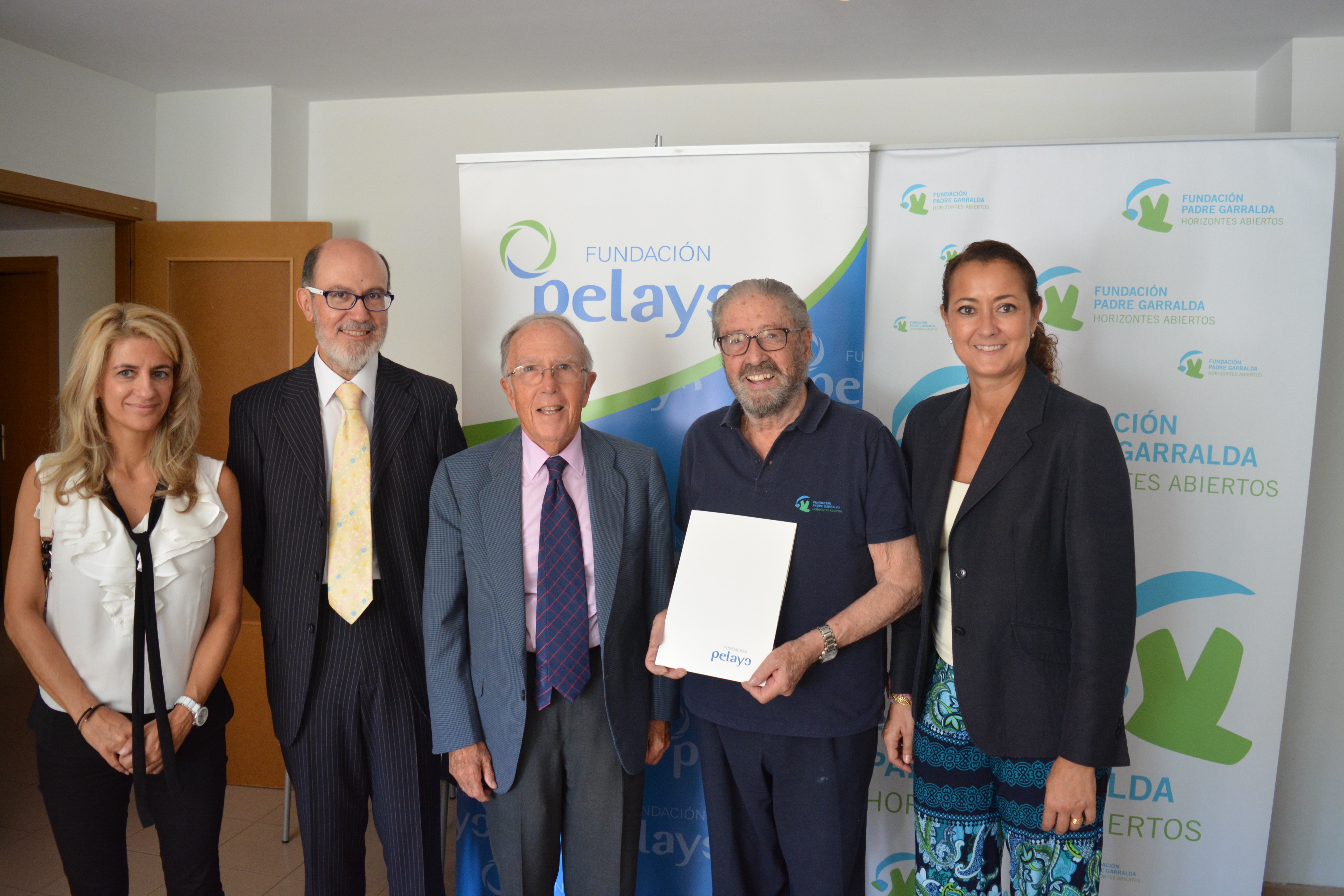 La Fundación Padre Garralda - Horizontes Abiertos firma un convenio de colaboración con la Fundación Pelayo