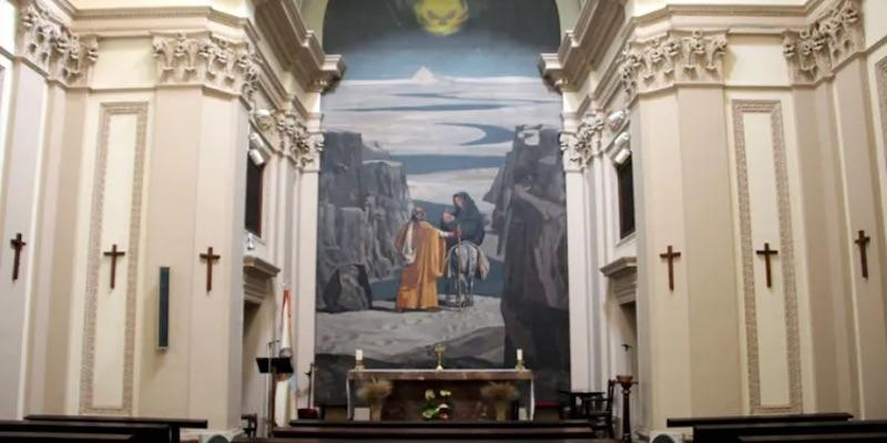 Monseñor Jesús Vidal celebra en San Sebastián de Atocha una Misa en honor a la patrona de los Arquitectos