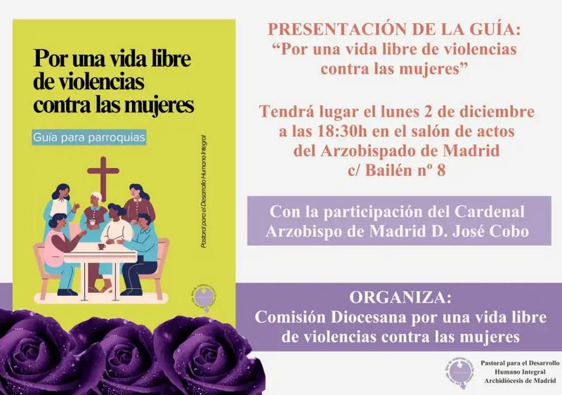 Presentación de la guía para parroquias “Por una vida libre de violencias para las mujeres”