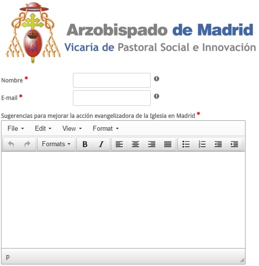 La Vicaría de Pastoral Social e Innovación pone en marcha un buzón de sugerencias online