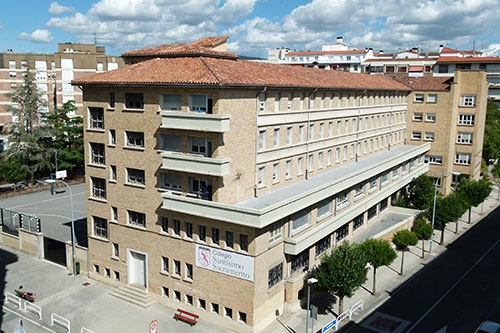 Representación del musical 'Contigo' en el colegio Santísimo Sacramento