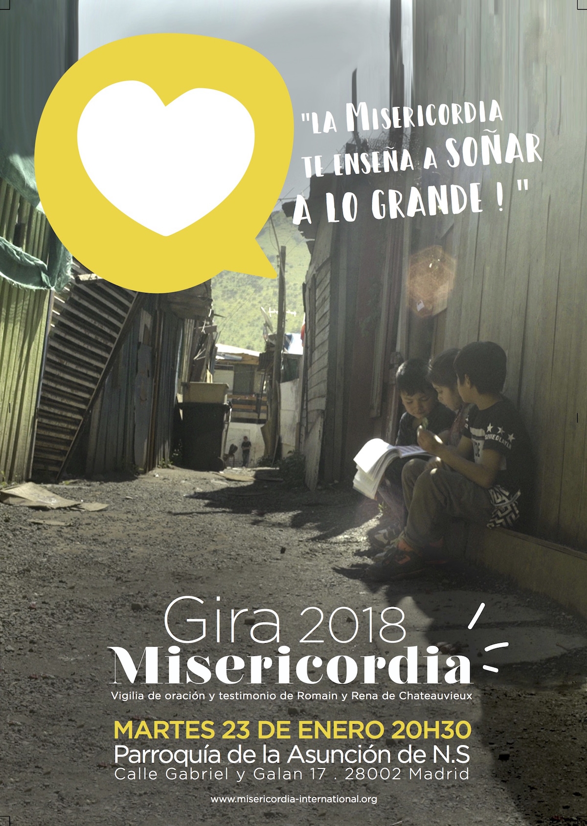 Asunción de Nuestra Señora acoge el testimonio misionero de los fundadores de Misericordia