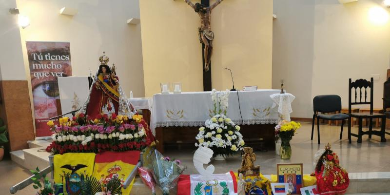 Así se celebró el 12 de octubre en la parroquia de Santa María del Pozo y Santa Marta: una «fiesta del encuentro»