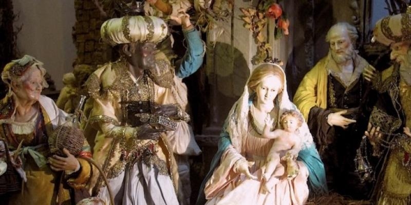 El monasterio de San José y Santa Ana de las Carmelitas Descalzas acoge un belén napolitano