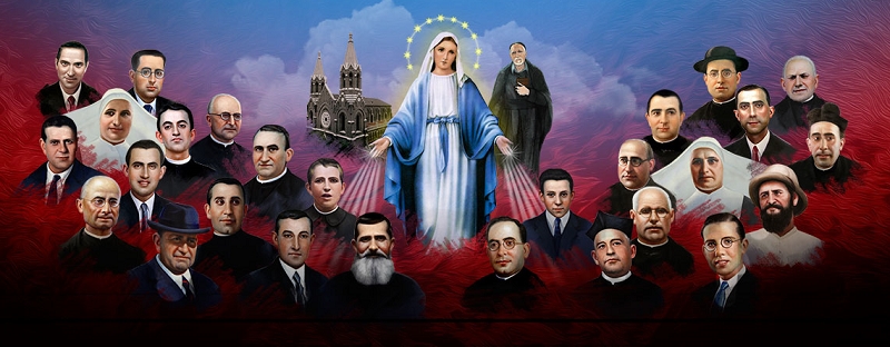 Monseñor Martínez Camino preside en La Milagrosa una Misa de acción de gracias por los mártires de la Familia Vicenciana