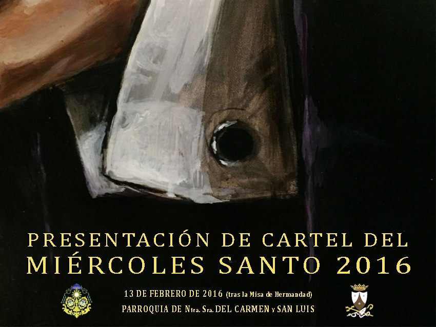 Presentación del cartel del Miércoles Santo de la Hermandad Los Gitanos