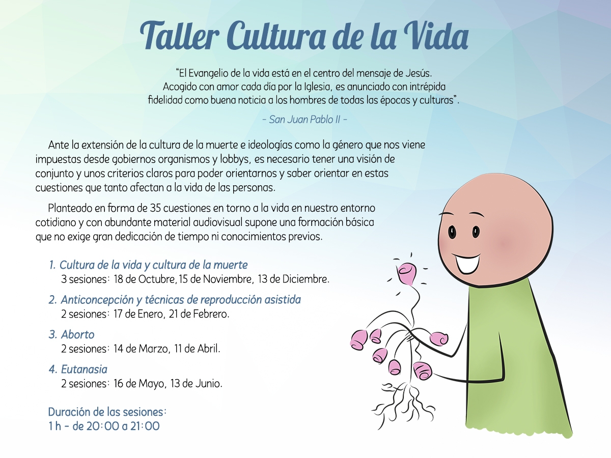 Spei Mater organiza talleres formativos a favor de la vida