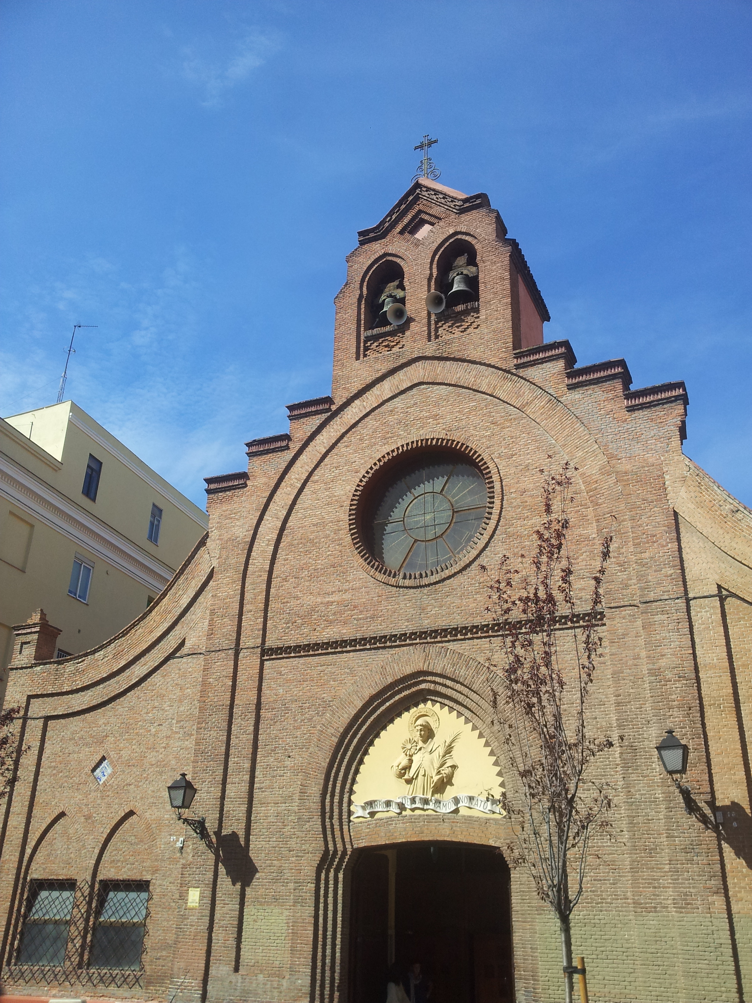 Bendición en San Ramón Nonato de las nuevas imágenes del Santísimo Cristo del Perdón y María Santísima de la Misericordia