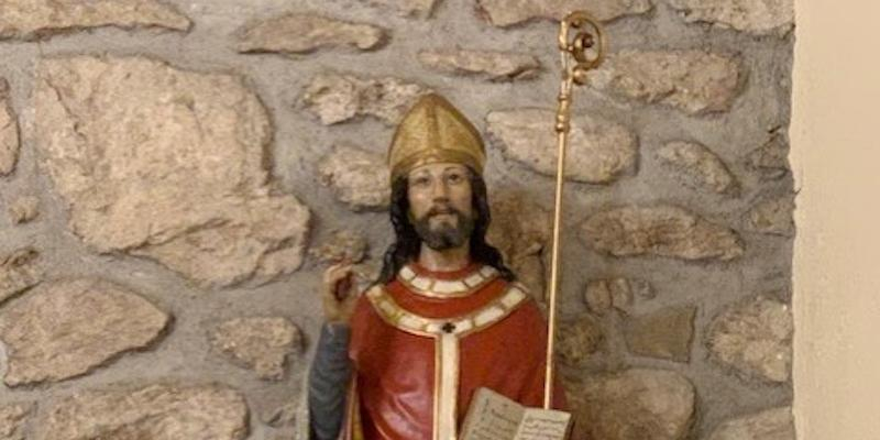 San Andrés Apóstol, de La Serna del Monte, conmemora a san Agustín con Misa y procesión