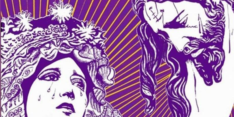 El Cristo del Perdón y María Santísima de la Misericordia recorren las calles de Vallecas en el Viernes de Dolores