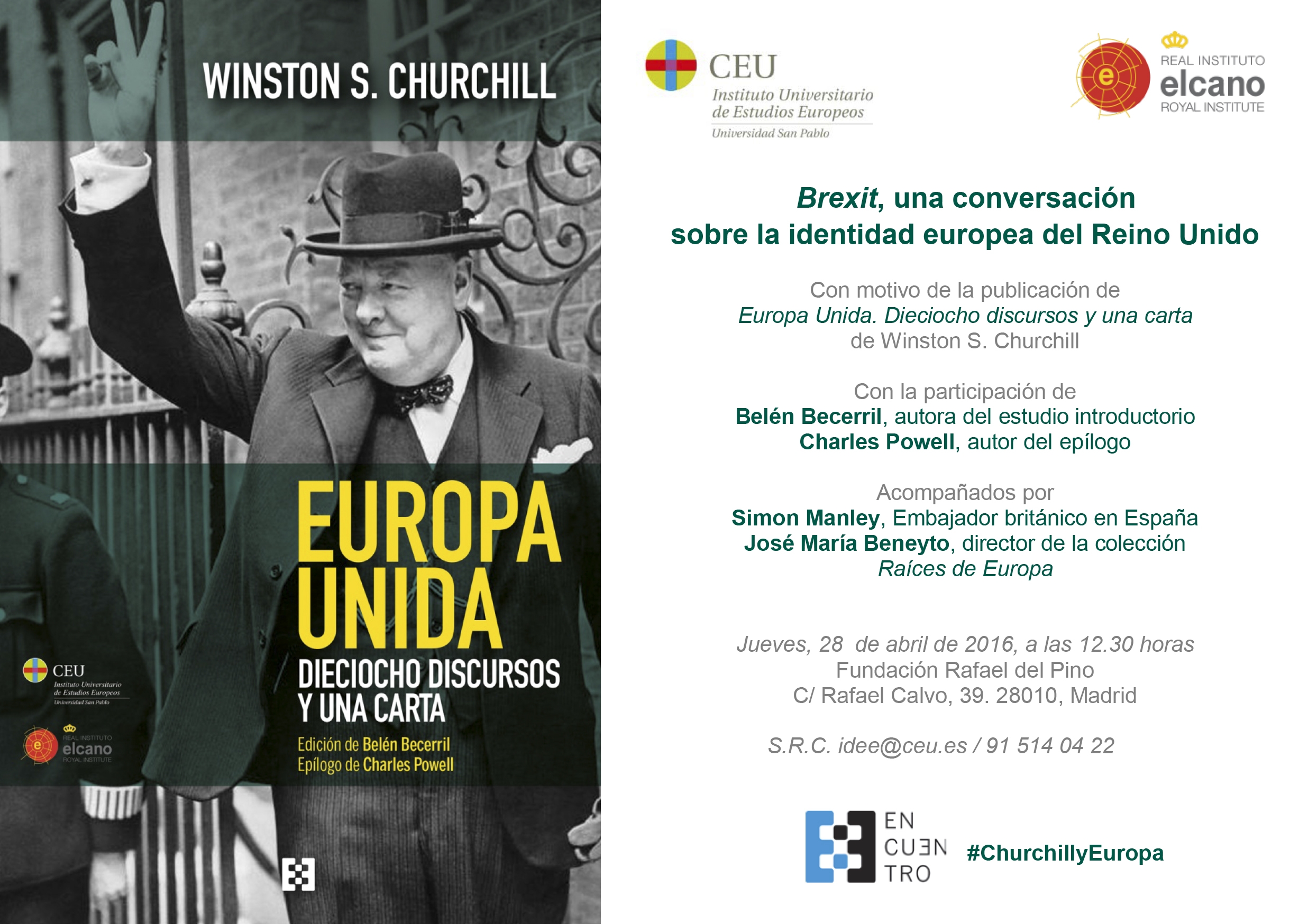 Mesa redonda sobre 'Brexit, una conversación sobre la identidad europea del Reino Unido'