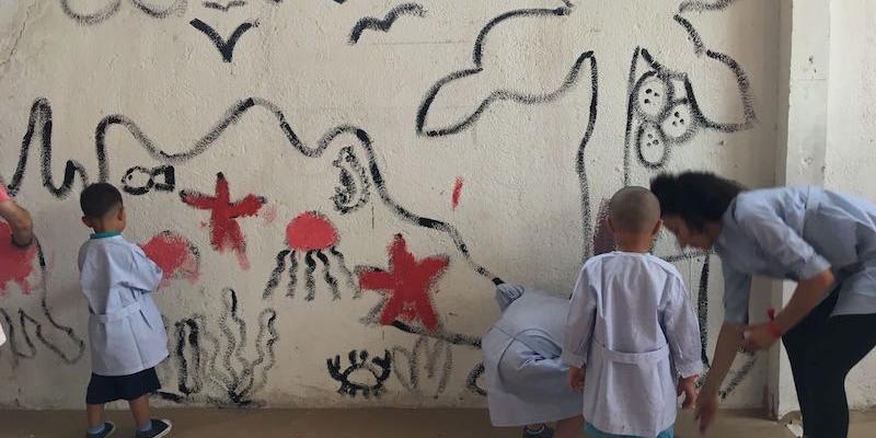 Día de despedida en algunas de las colonias urbanas organizadas por Cáritas Madrid durante este verano