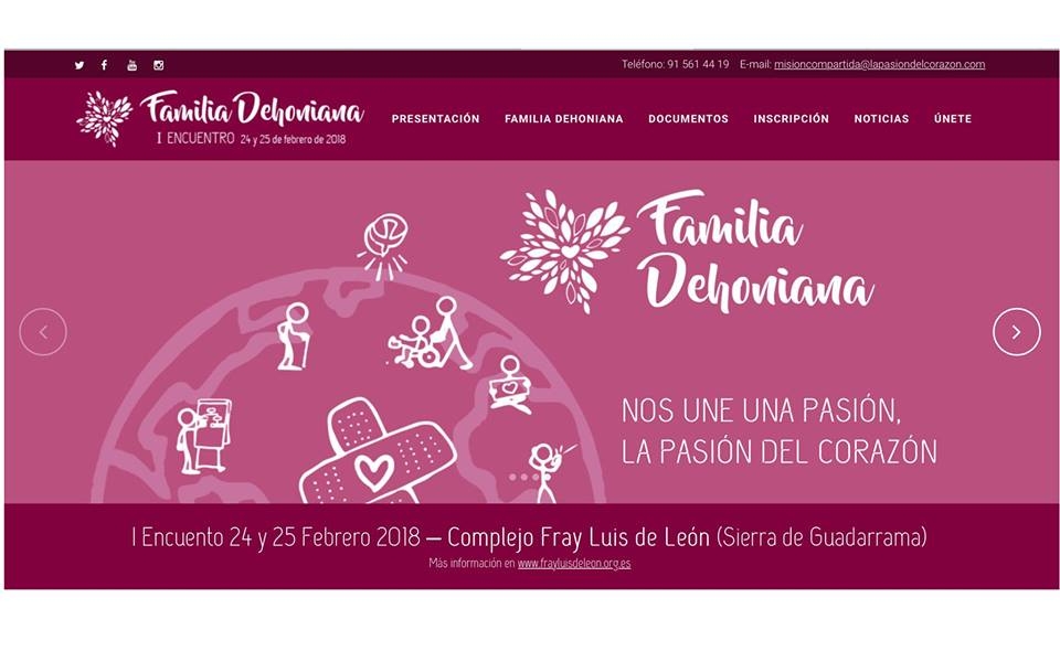 La familia Dehoniana celebra su I encuentro en el complejo residencial Fray Luis de León de Guadarrama