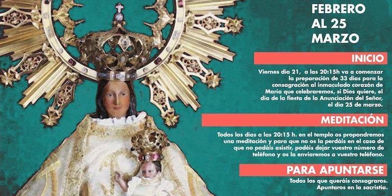 Nuestra Señora del Buen Suceso inicia un periodo de preparación para la consagración al Inmaculado Corazón de María