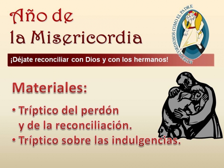 La Vicaría de Evangelización edita un tríptico sobre el perdón y otro sobre el sentido de la indulgencia