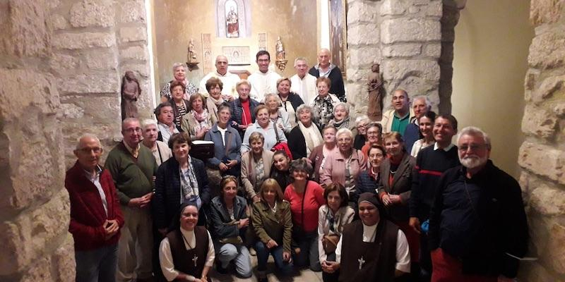 El convento de San Antonio y San Julián, de La Cabrera, acoge un encuentro de mayores de la Sierra Norte