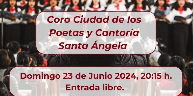 Concierto del Coro Ciudad de los Poetas y Cantoría Santa Ángela en Santa Ángela de la Cruz