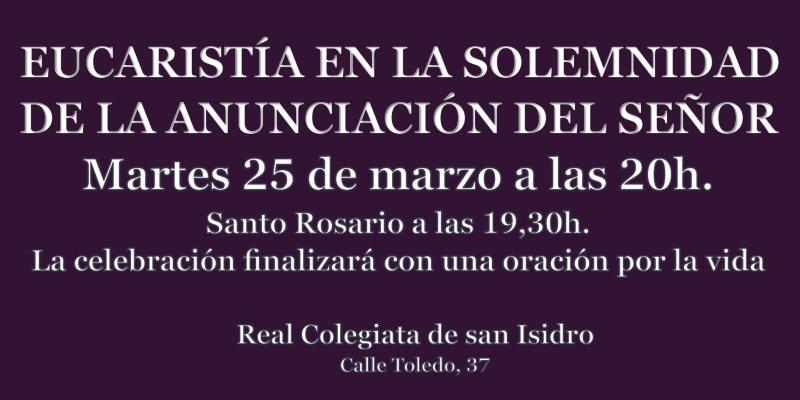 La Hermandad de San Cosme y San Damián se une a la Jornada por la Vida con una Eucaristía solemne en la Real Colegiata de San Isidro