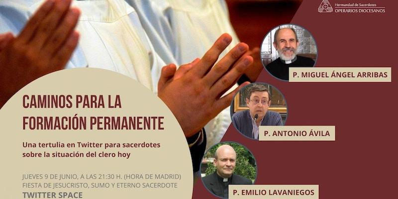 La Hermandad de Sacerdotes Operarios Diocesanos programa para esta tarde una tertulia sobre la situación del clero hoy