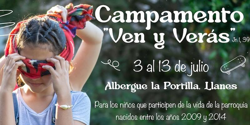 La localidad asturiana de Llanes acoge el campamento de verano 'Ven y Verás' de la basílica de Colmenar Viejo