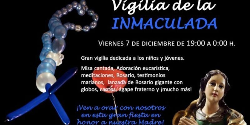 Asunción de Nuestra Señora de Alpedrete acoge una vigilia de la Inmaculada para niños y jóvenes