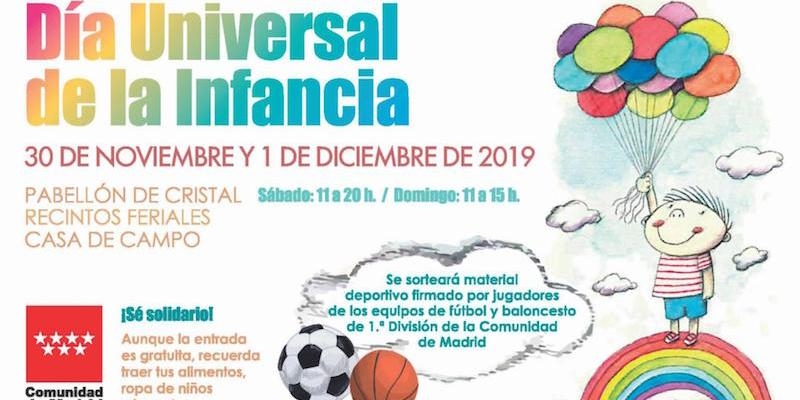 Cáritas Vicaría VI participa en el Día Universal de la Infancia que organiza la Comunidad de Madrid