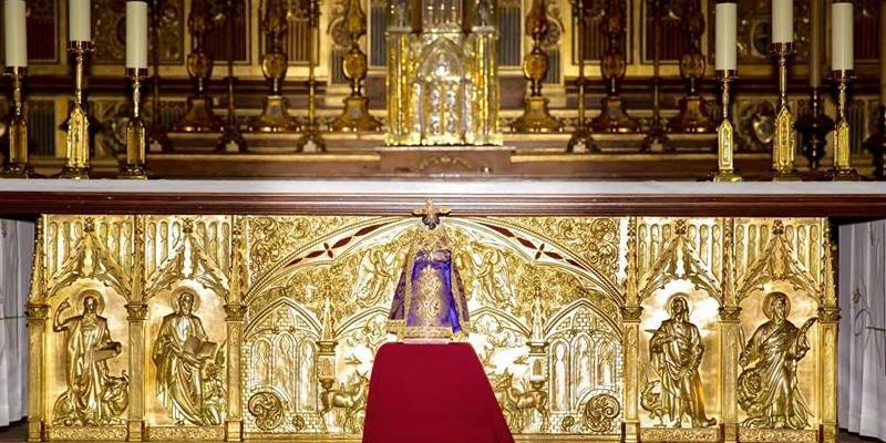 La Hermandad Señor Cautivo de Ayabaca en Europa honra a su titular, con una Misa en la basílica de la Concepción